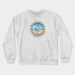 Cruz Bay, Saint John, U.S. Virgin Islands Crewneck Sweatshirt